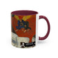 Gauguin, Paul - Vision of the Sermon (Jacob Wrestling with the Angel) (1888) - Colorful Accent Mugs