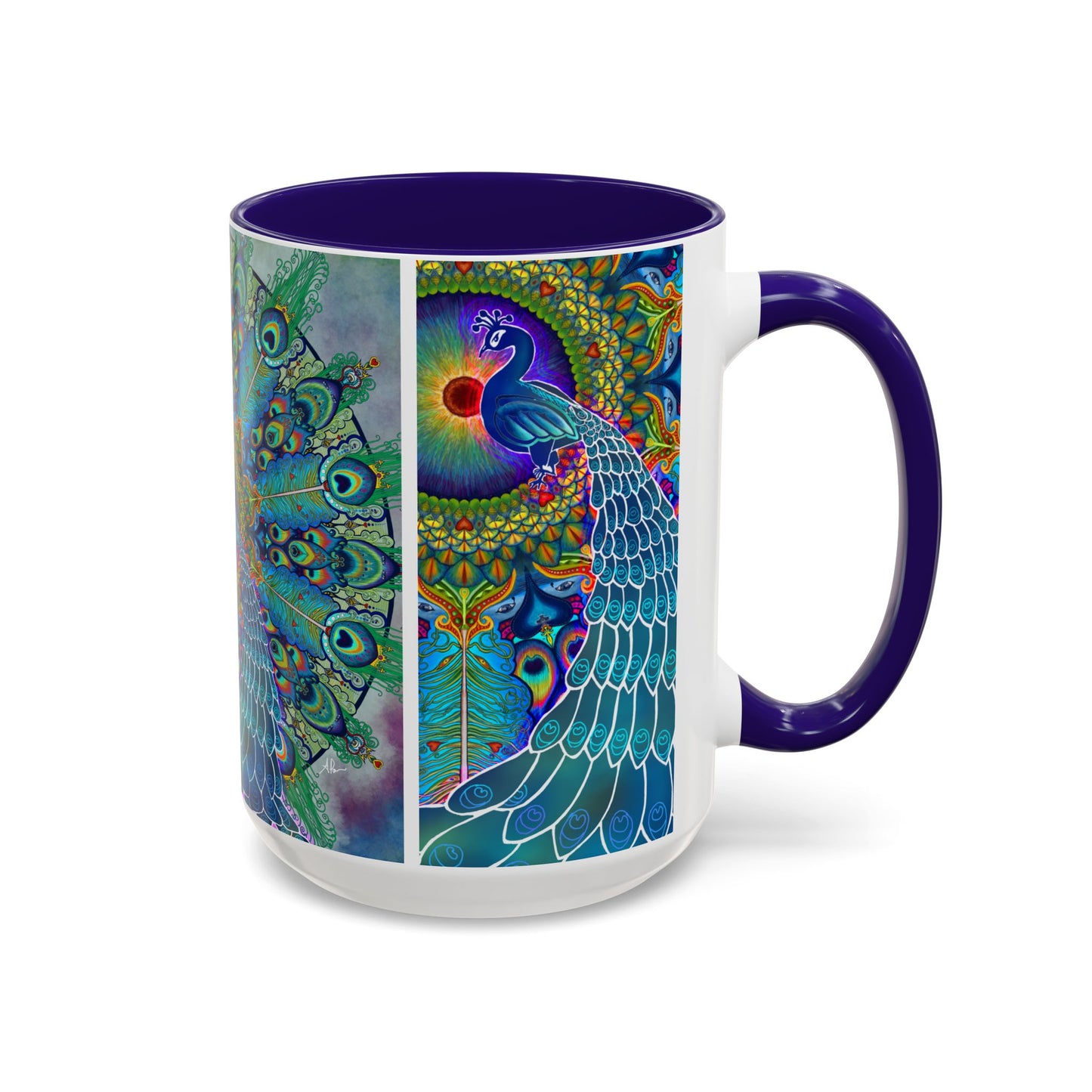 Pacio, Adam - Melek Taus Mandala - Colorful Accent Mugs