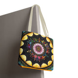 Obsidian Grandmothers Mandala - Tote Bag