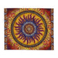 Solar Disc Mandala - Arctic Fleece Blanket