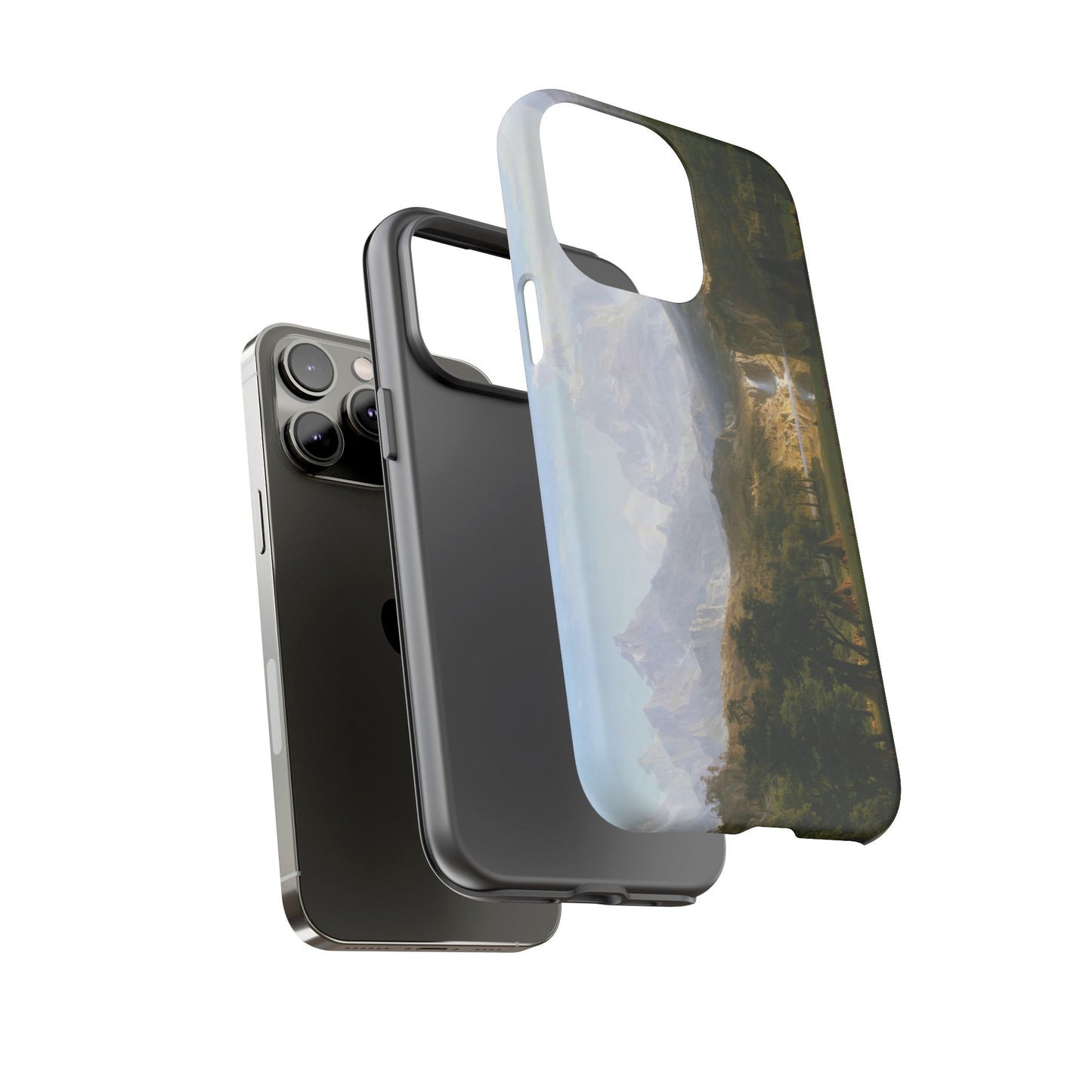 Bierstadt, Albert - The Rocky Mountains, Lander’s Peak (1863) - Tough Phone Cases
