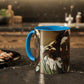 Courbet, Gustave - The Desperate Man (1843) - Colorful Accent Mugs
