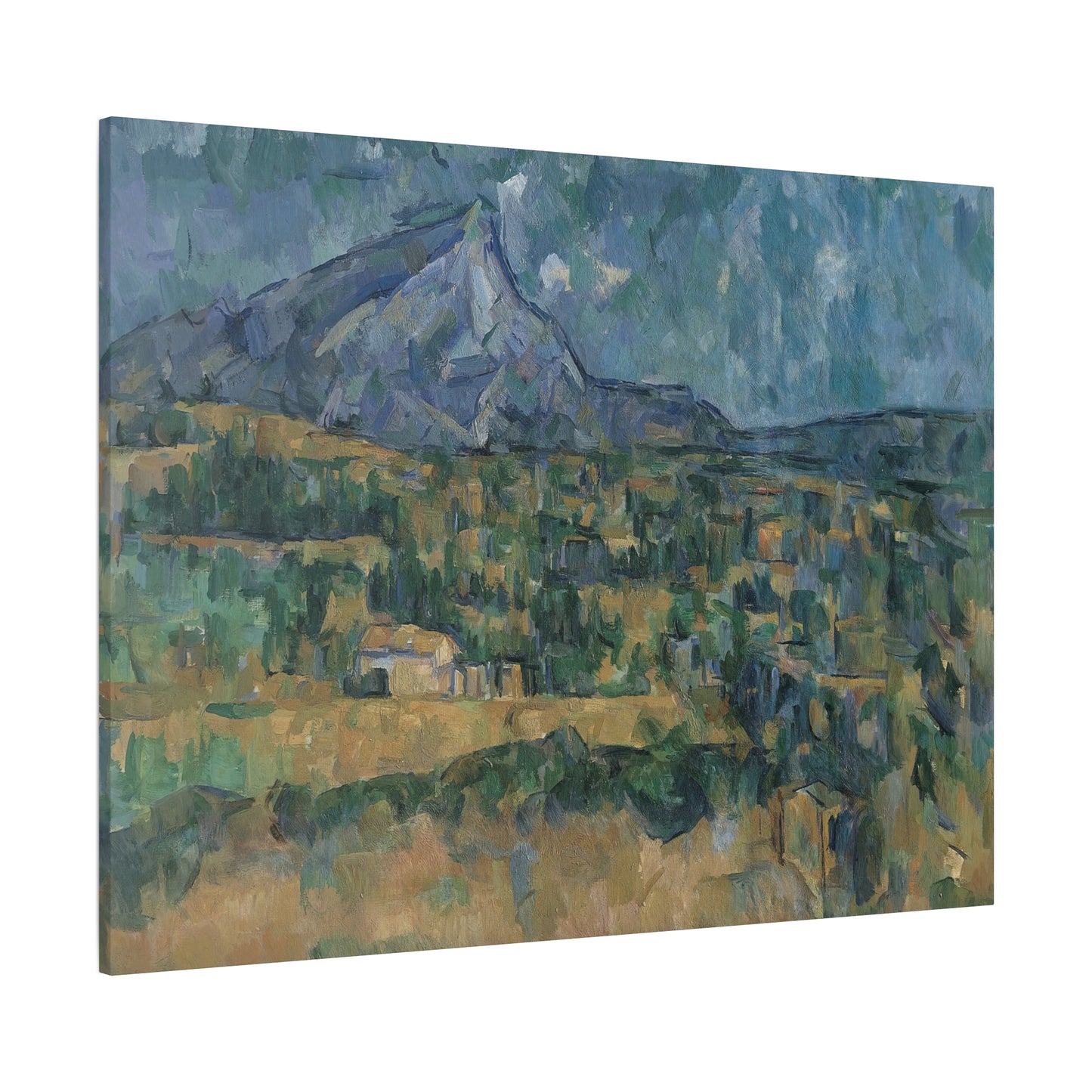 Cézanne, Paul - Mont Sainte-Victoire (1902) - Canvas Block, unframed