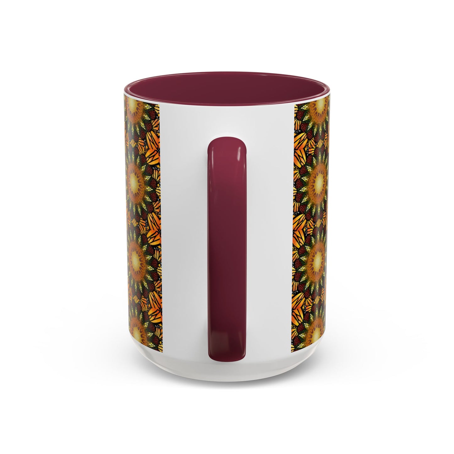 Pacio, Adam - Monarch Butterfly Mandala - Colorful Accent Mugs