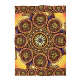 Lion Summer Mandala - Microfiber Duvet Cover
