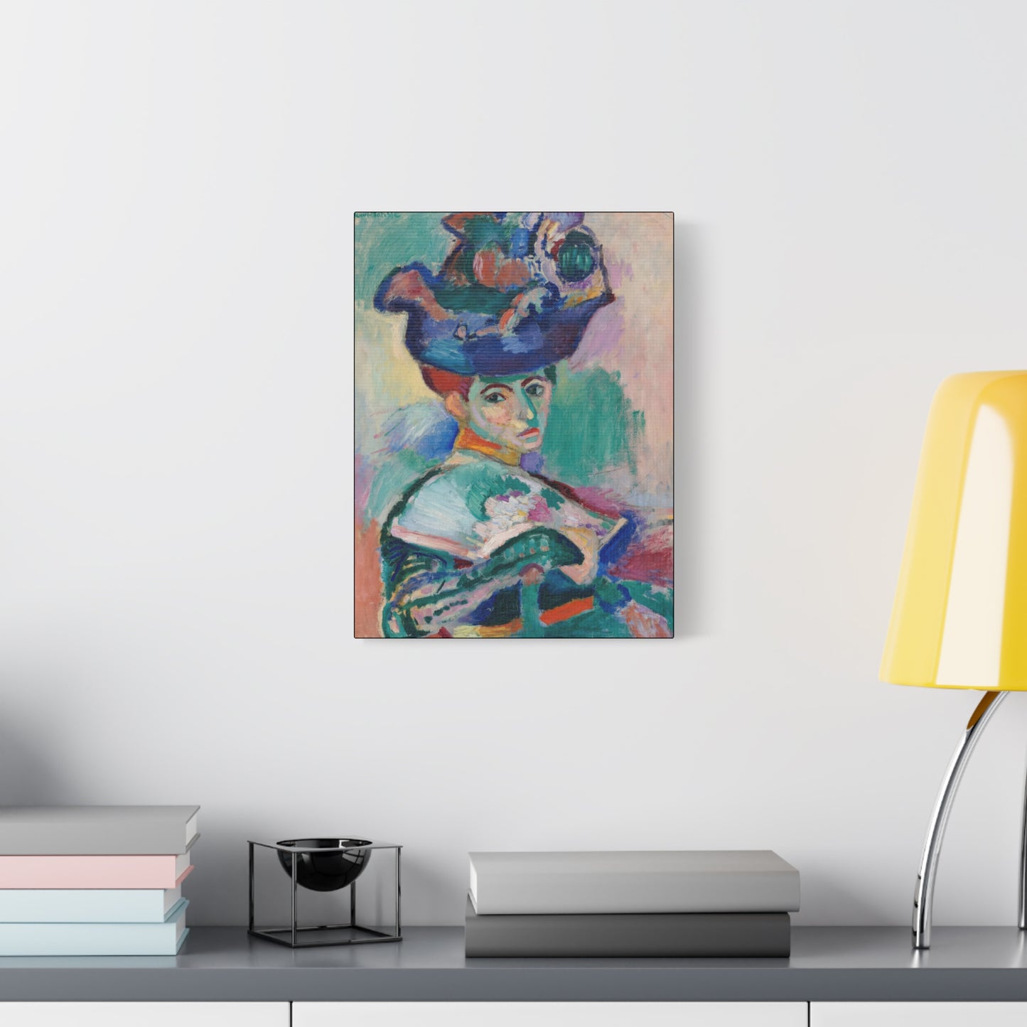 Matisse, Henri - Woman with a Hat (1905) - Canvas Block, unframed