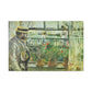 Morisot, Berthe - Eugene Manet on the Isle of Wight (1875) - Canvas Block, unframed