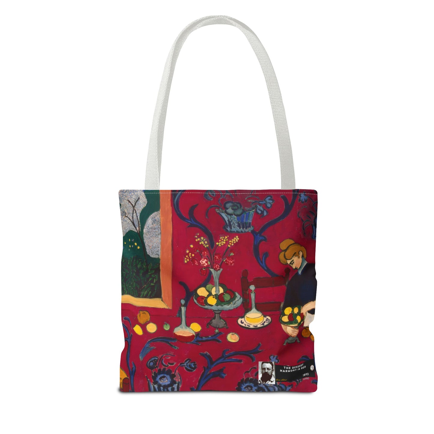 Matisse, Henri - The Dessert Harmony in Red (1908)- Tote Bag