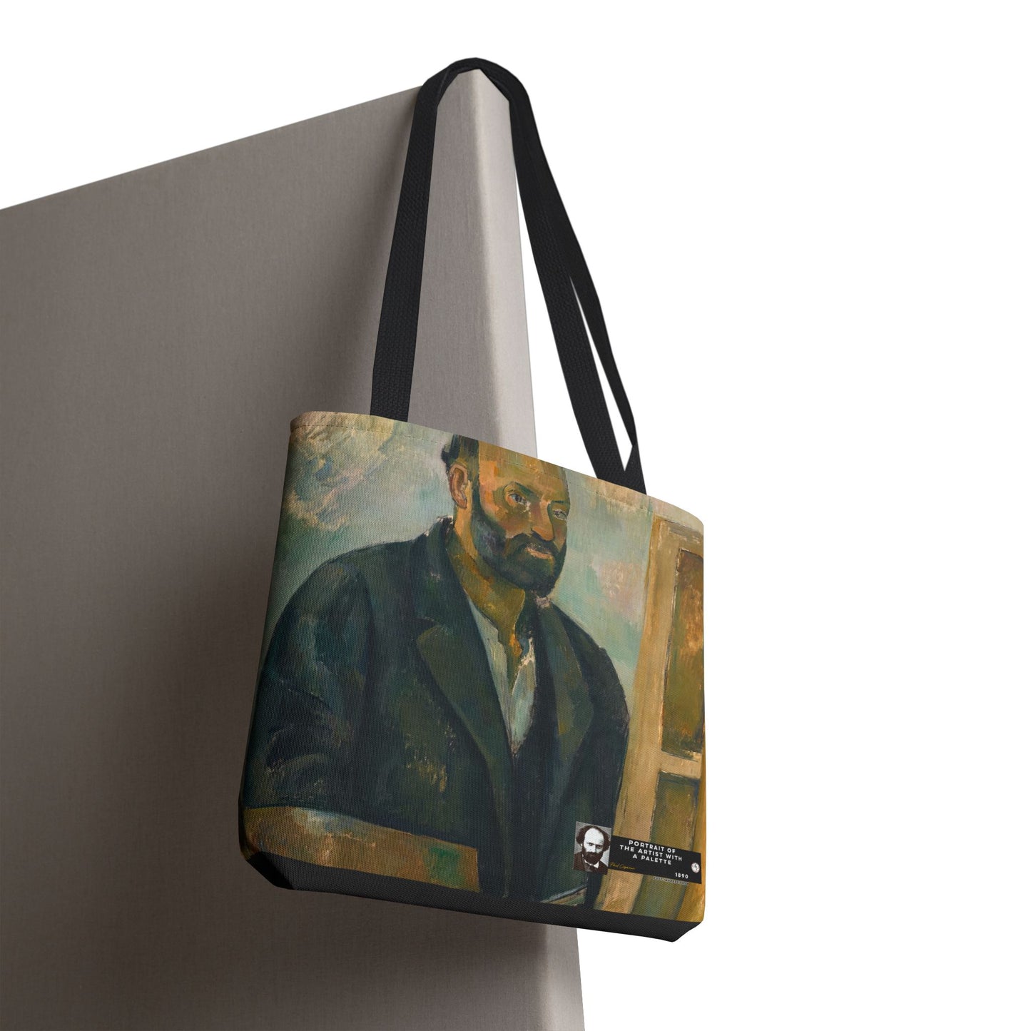 Cézanne, Paul - Portrait of the Artist with a Palette (1890) - Tote Bag