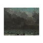 Courbet, Gustave - The Sea (1865) - Canvas Block, unframed