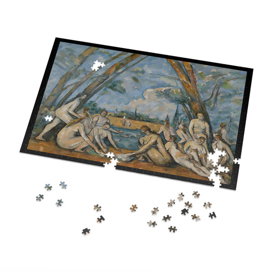 Cézanne, Paul - The Large Bathers (1906) - 1000pc Jigsaw Puzzle