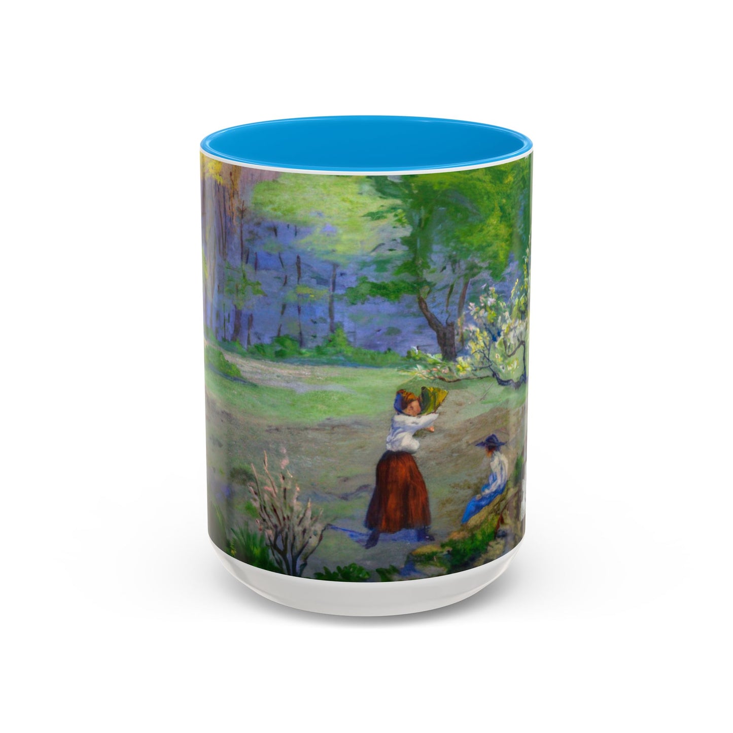 Ranson, Paul - Picking Flowers (1890) - Colorful Accent Mugs