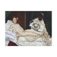 Manet, Édouard - Olympia (1870) - Canvas Block, unframed