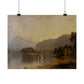 Gifford, Sanford Robinson - Mount Washington from the Saco  (1858) - Satin Posters
