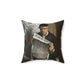 Cézanne, Paul - The Artist’s Father (1866) - Suede Square Pillow