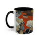Gauguin, Paul - Vision of the Sermon (Jacob Wrestling with the Angel) (1888) - Colorful Accent Mugs