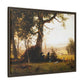 Bierstadt, Albert -  Guerrilla Warfare (1861) - Matte Canvas, Framed