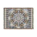 Memento Mori Mandala - Woven Blanket