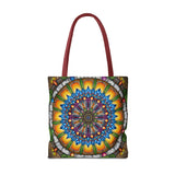 Emerald Arrows Mandala - Tote Bag