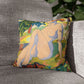 Copy of Pacio, Adam - Emerald Arrows Mandala - Suede Square Pillowcase