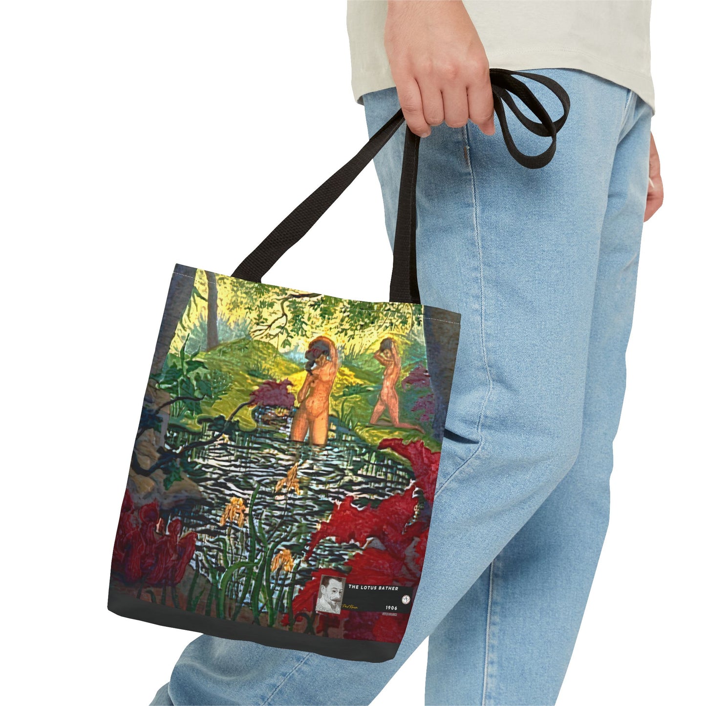 Ranson, Paul - The Lotus Bather (1906) - Tote Bag