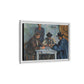Cézanne, Paul - The Card Players (1892) - Matte Canvas, Framed