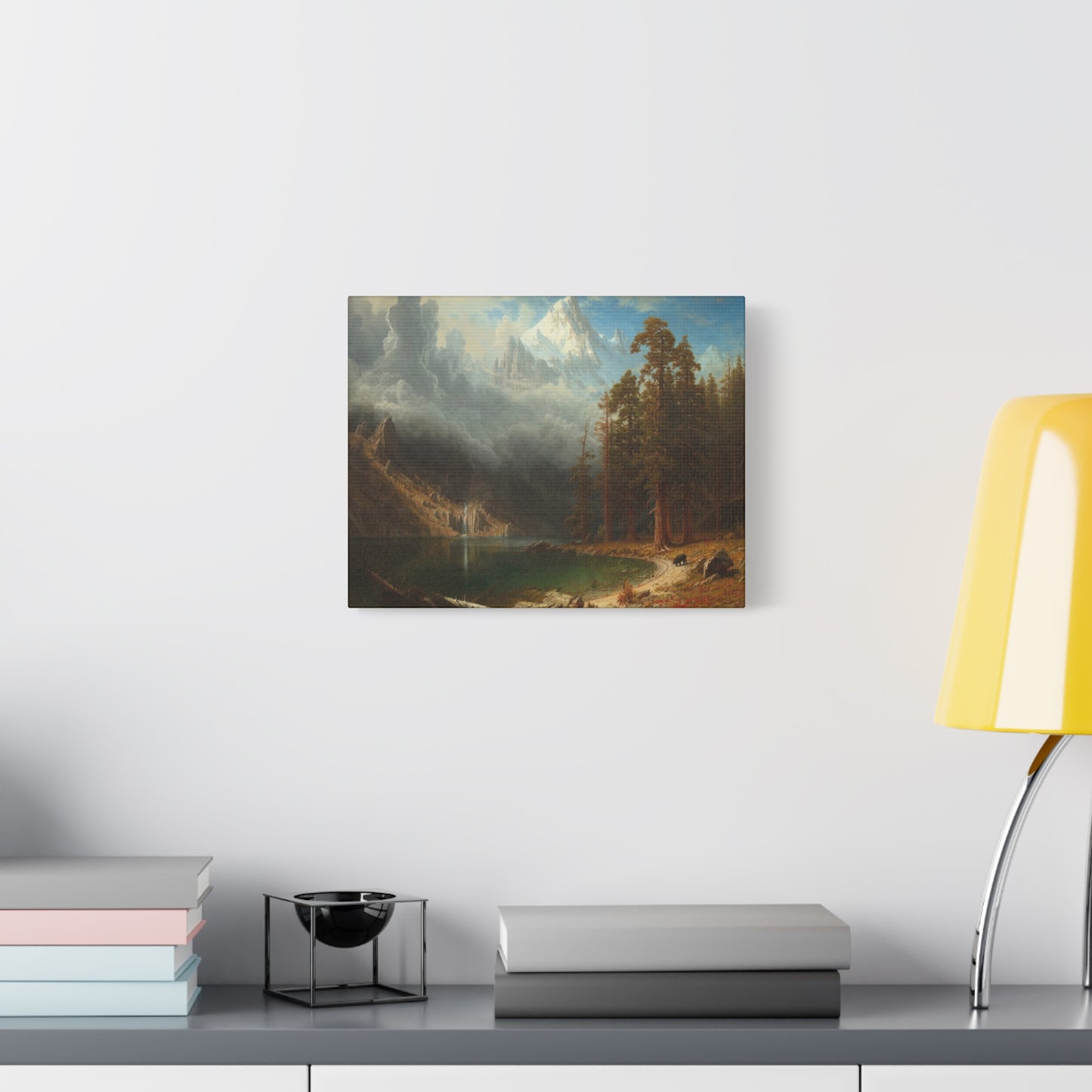 Bierstadt, Albert - Mount Corcoran (1877)- Canvas Block, unframed