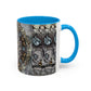 Pacio, Adam - Memento Mori Mandala - Colorful Accent Mugs