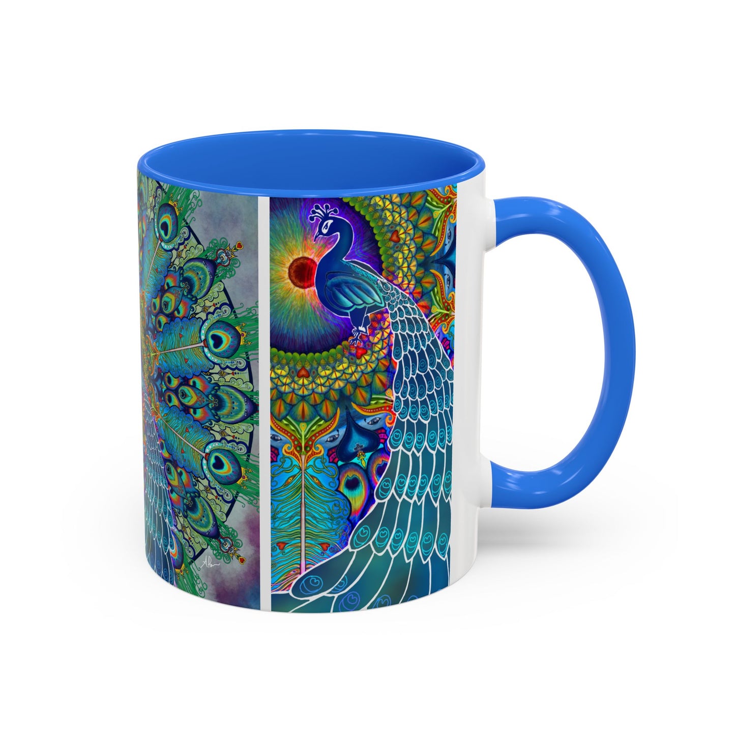 Pacio, Adam - Melek Taus Mandala - Colorful Accent Mugs