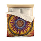 Pacio, Adam - Solar Disc Mandala - Microfiber Duvet Cover
