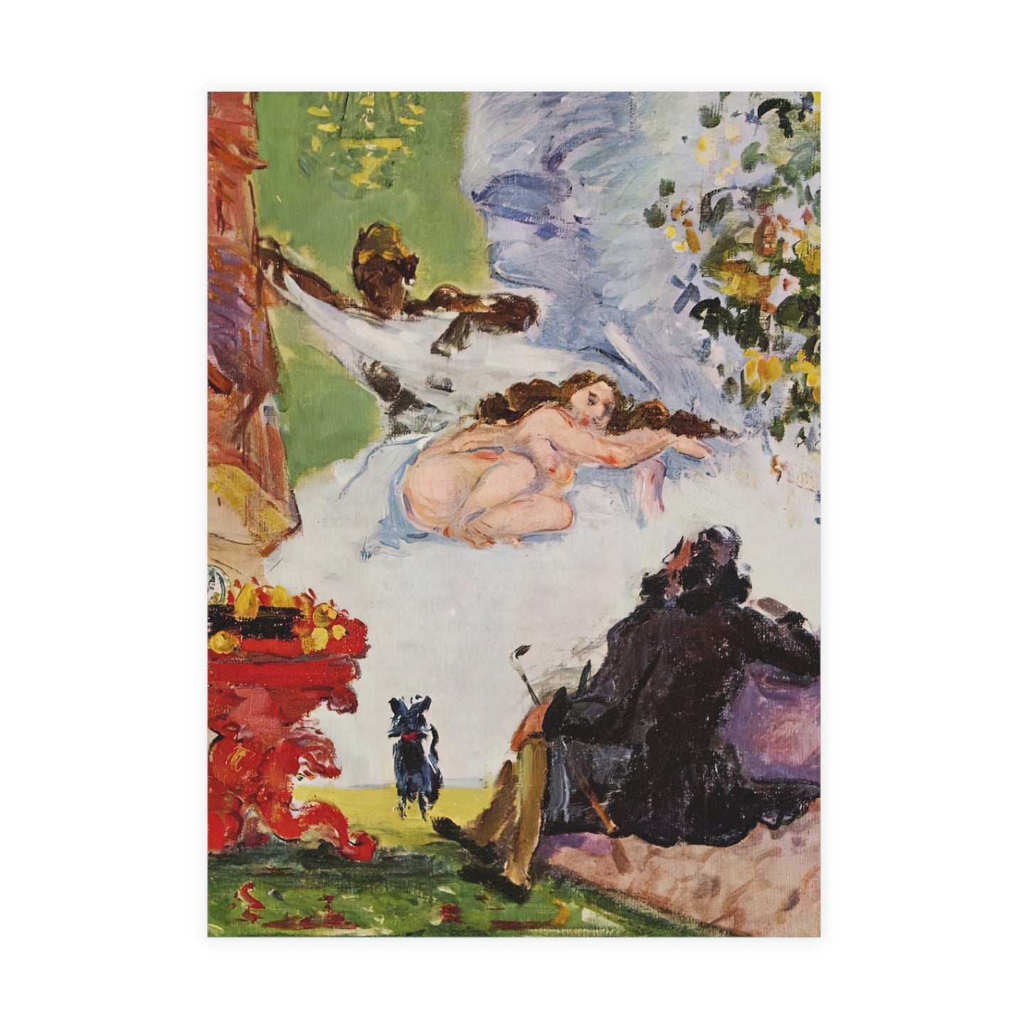 Cézanne, Paul - A Modern Olympia (1874) - Postcard Bundles with Envelopes Included