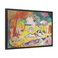 Matisse, Henri - The Joy of Life (1905) - Matte Canvas, Framed