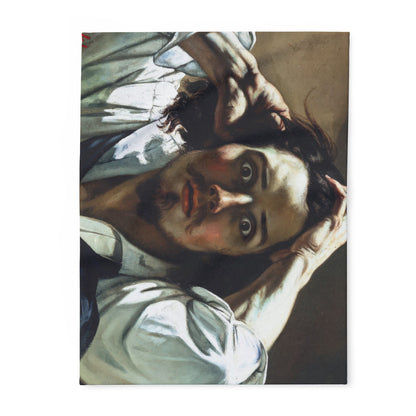 Courbet, Gustave - The Desperate Man (1843) - Arctic Fleece Blanket