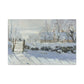 Monet, Claude - The Magpie (1868) - Canvas Block, unframed