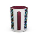 Obsidian Grandmothers Mandala - Colorful Accent Mugs