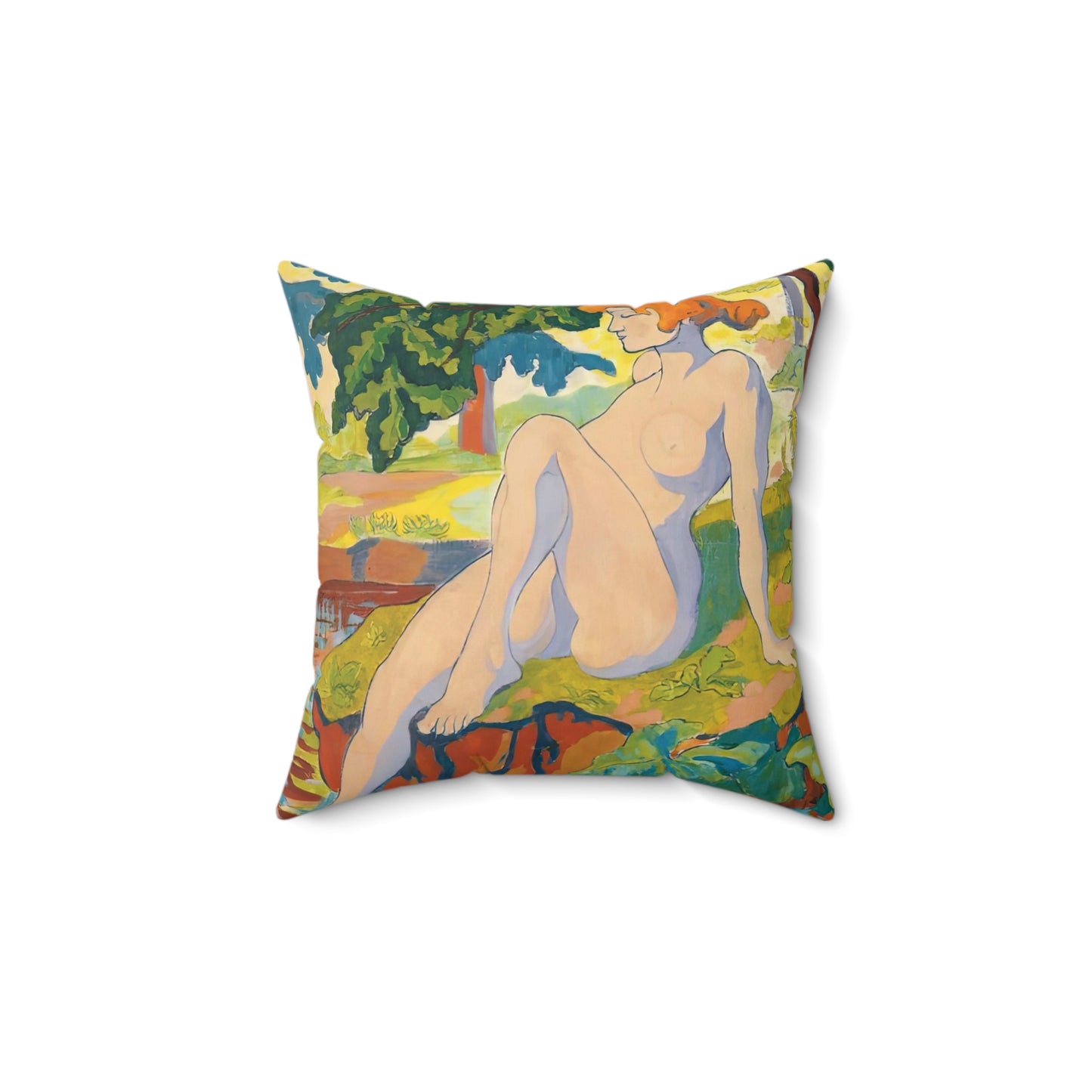 Ranson, Paul - Bather (1898) - Suede Square Pillow