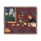 Matisse, Henri - The Dessert Harmony in Red (1908) - Woven Blanket