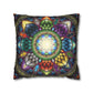 Pacio, Adam - Mystic Jewel Mandala - Suede Square Pillowcase