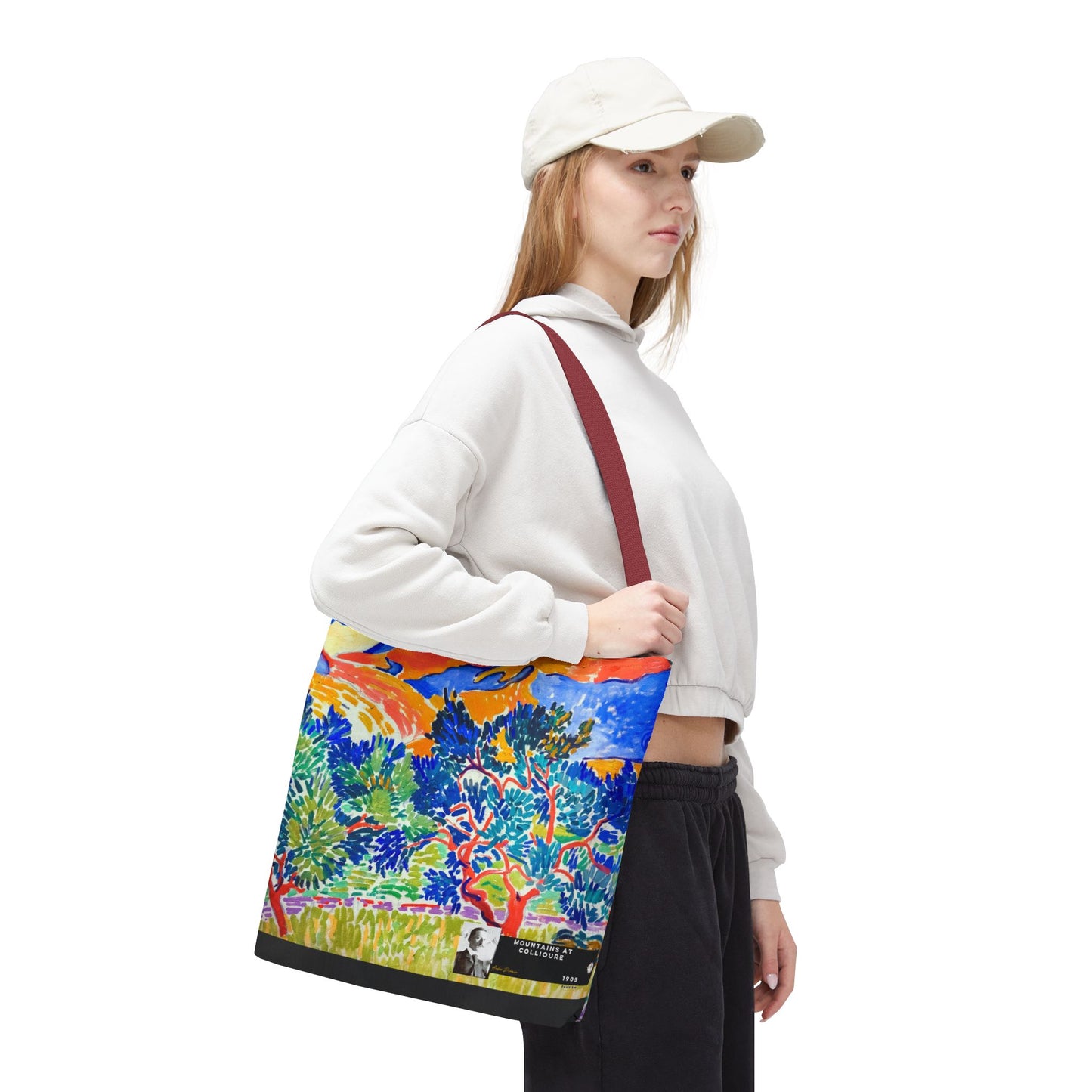 Derain, André - Mountains at Collioure (1905) - Tote Bag