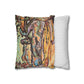 Braque, Georges - Olive Tree near L'Estaque (1906) - Suede Square Pillowcase