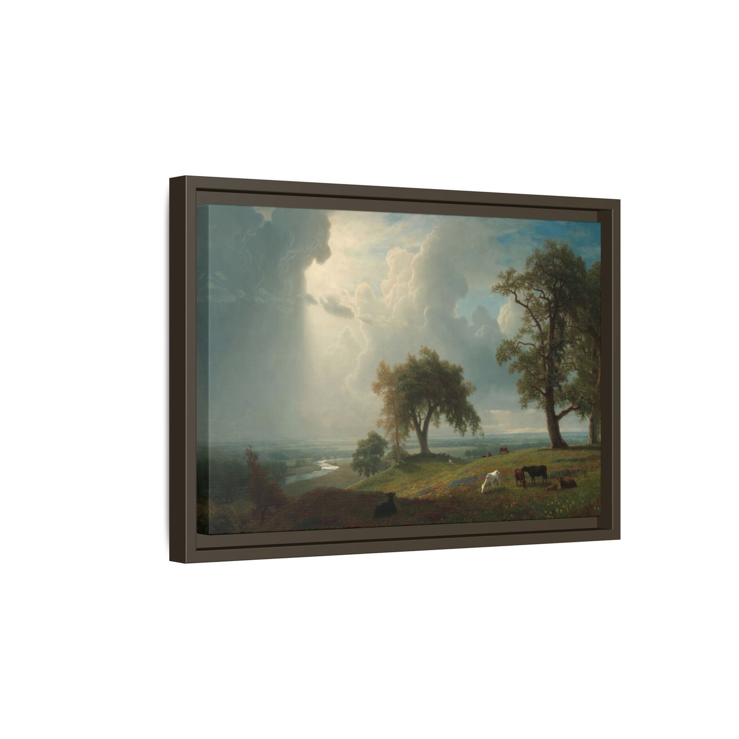 Bierstadt, Albert - California Spring (1875) - Matte Canvas, Framed