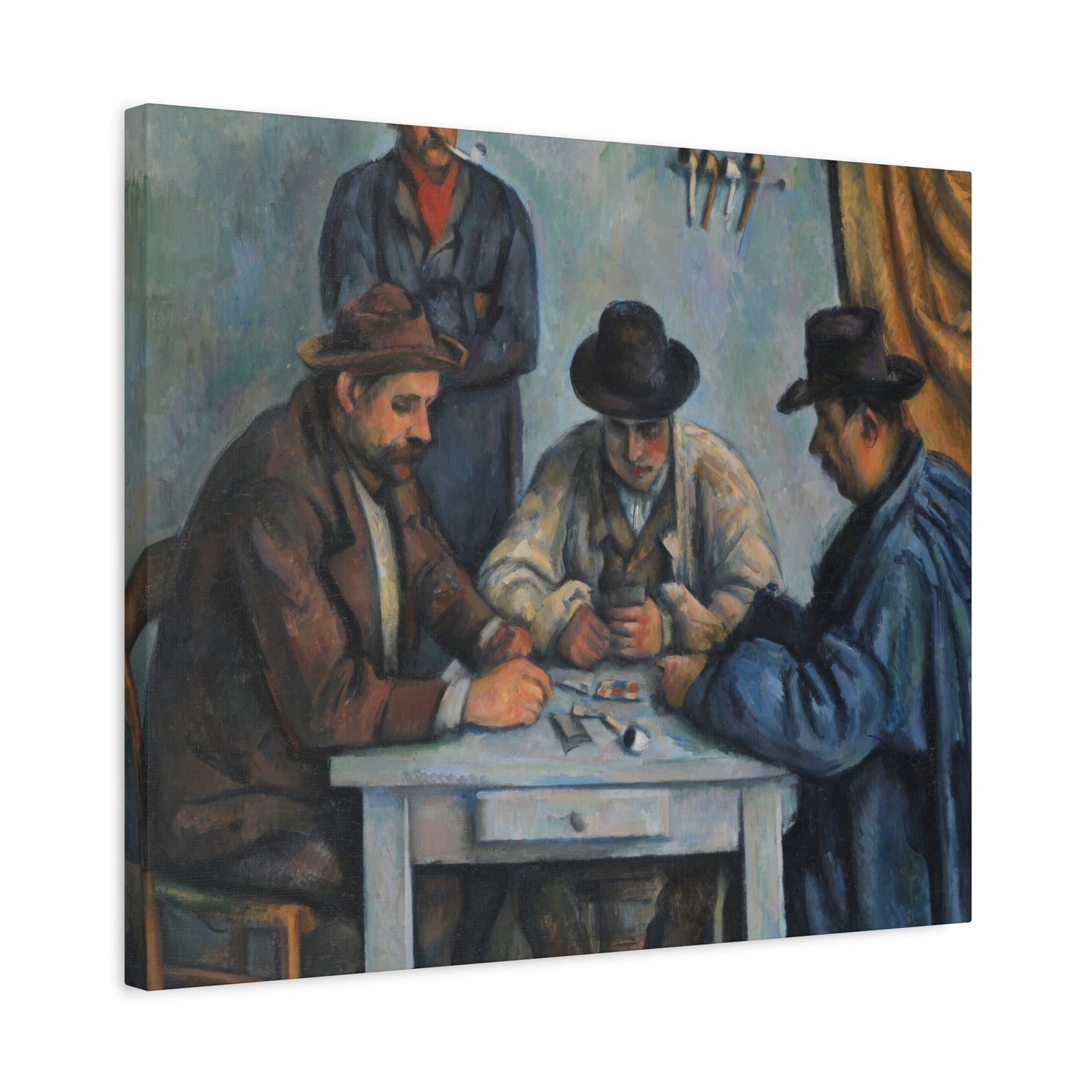 Cézanne, Paul - The Card Players (1892) - Canvas Block, unframed