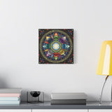 Mystic Jewel Mandala A  - Canvas
