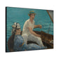 Manet, Édouard - Boating (1874) - Canvas Block, unframed
