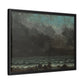 Courbet, Gustave - The Sea (1865) - Matte Canvas, Framed