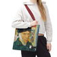 Van Gogh, Vincent - Self Portrait with Bandaged Ear (1889) - Tote Bag
