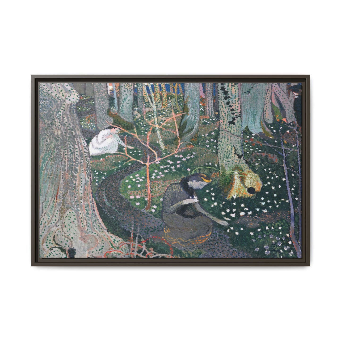 Denis, Maurice - April (1892) - Matte Canvas, Framed