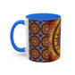 Pacio, Adam - Solar Disc Mandala - Colorful Accent Mugs