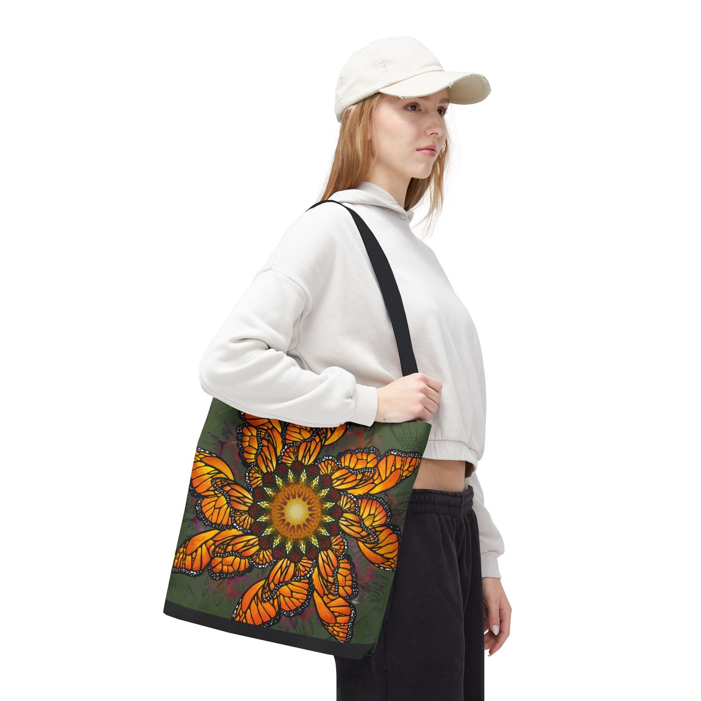 Pacio, Adam - Monarch Butterfly Mandala - Tote Bag