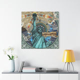 Liberty Mandala A  - Canvas